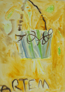 Artem Sribrenko, Olej na płótnie