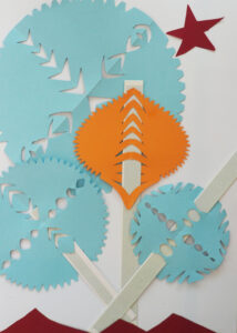 Michał Żebrowski, Wycinanka