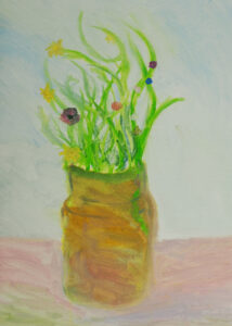 Wiktoria Łęcka, Olej na płótnie