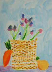 Masza Sribrenko, Olej na płótnie