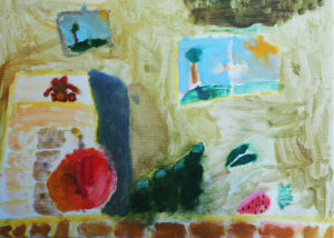 Wiktoria Chaumeil, , Olej na płótnie