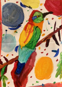 Pola Jastrzębska, Akwarela